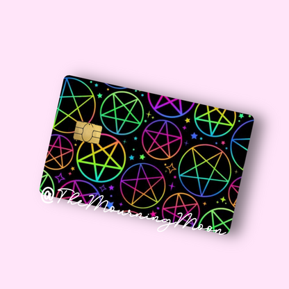 Pentagram credit card skin