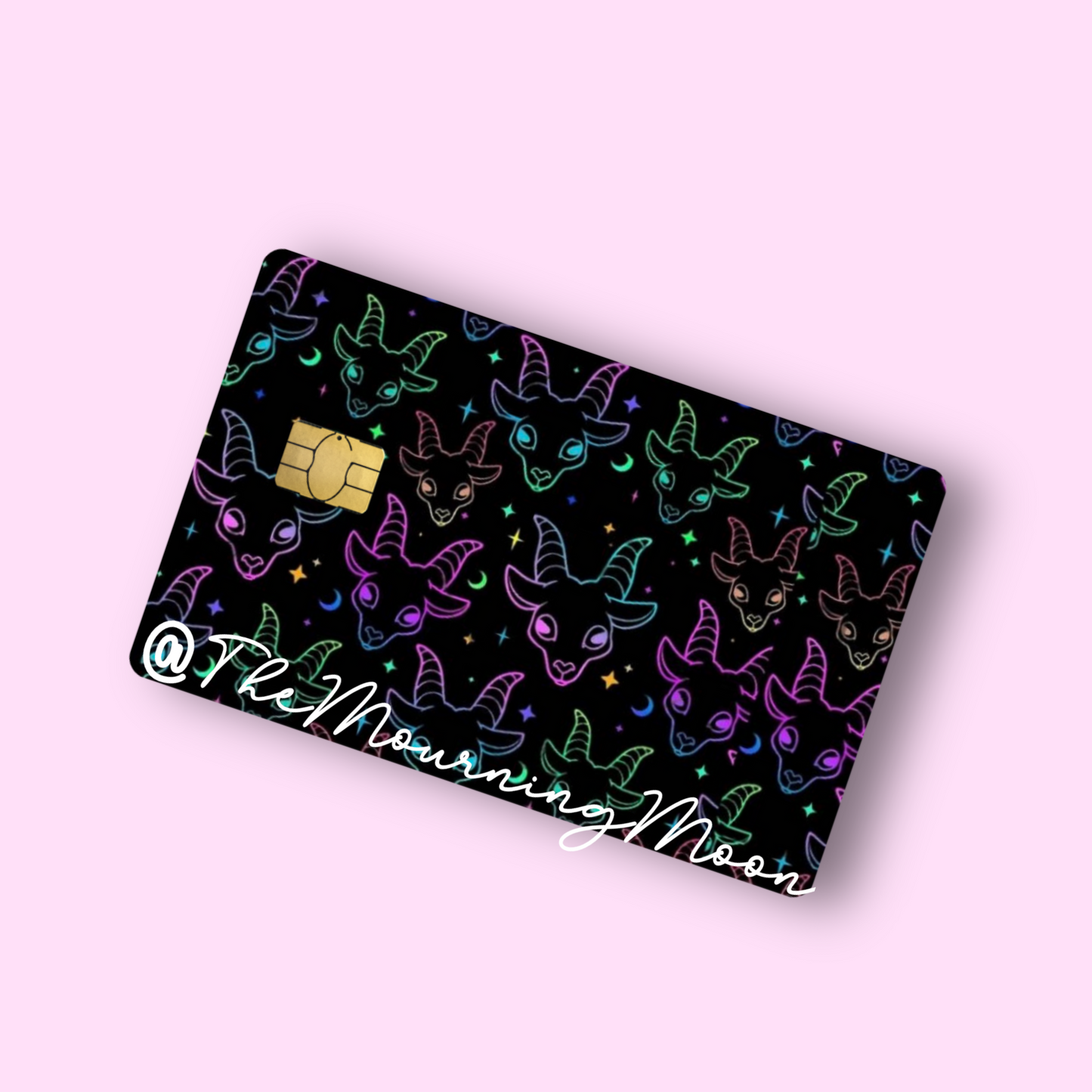Baphomet credit card skin