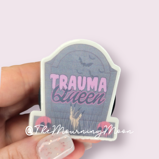 Trauma queen phone grip