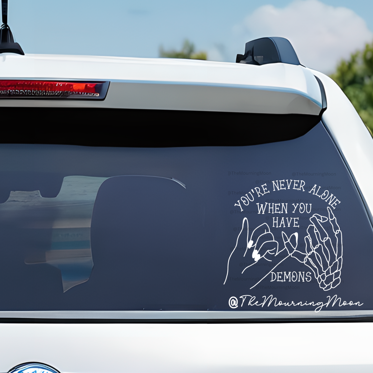 You're never alone decal