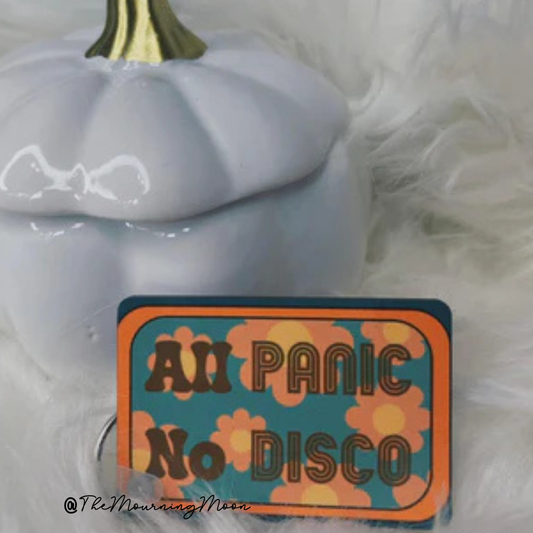 All panic no disco keychain